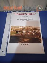Rare book of lydden hill history of motorcycle racing by Ray Dixon.