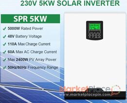 48V 5000W Hybrid Solar Inverter 50A PWM