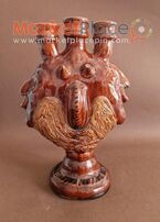 figurine sculpture candlestick mythical creature Opishnia USSR