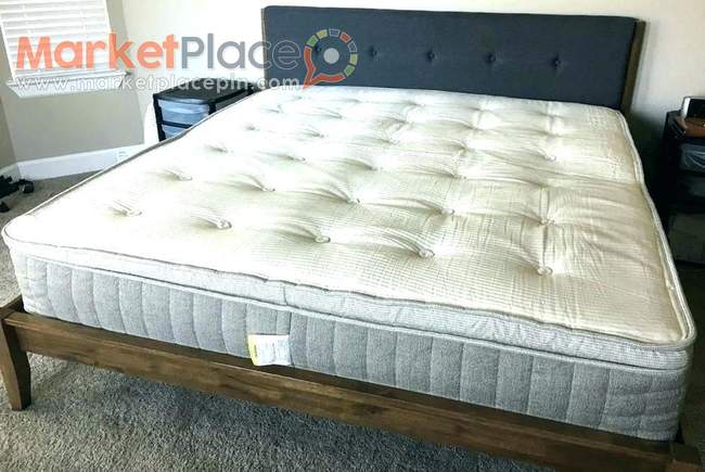 king size bed and mattress - Pyrga, Ларнака