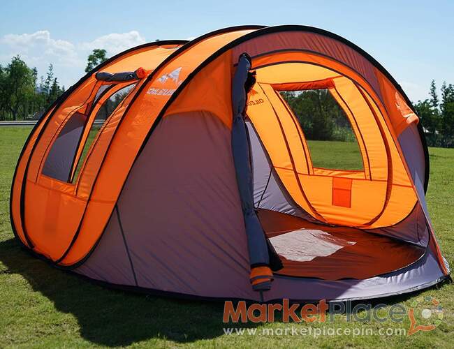 Oileus Pop Up Tent Family Camping Tents 4 Person - Agia, Никосия