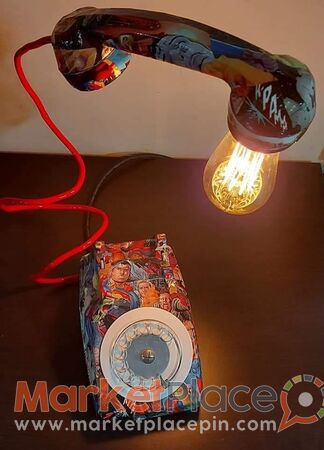 Retro phone table lamp - Κάτω Πολεμίδια, Λεμεσός