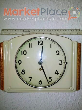 Κεραμικό γερμανικό μηχανικό ρολόι τοίχου. - 1.Лимассола, Лимассол