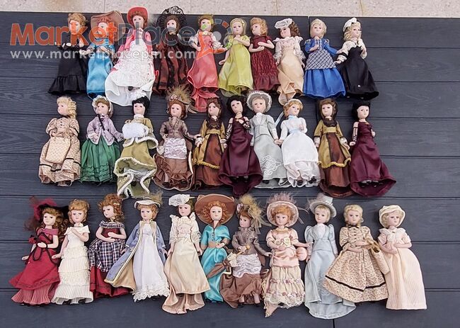 31 κεραμικές κούκλες 22cm - Nicosia, Никосия