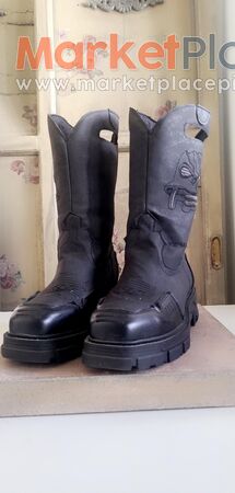 Black unisex boots - Λακατάμια, Λευκωσία