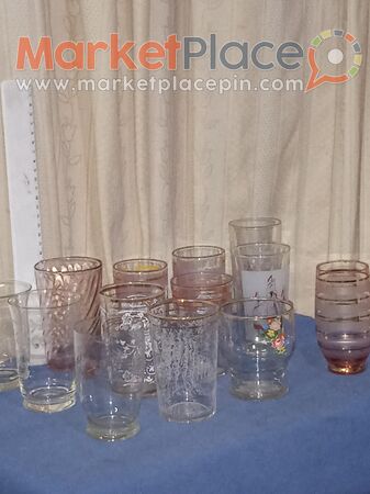 Συλλογή από 13 παλαιά ποτήρια. - 1.Limassol, Limassol