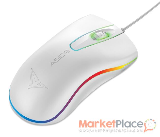 Alcatroz ASIC 9 RGB Wired Mouse White - 1.Лимассола, Лимассол