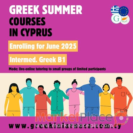 Greek Language Summer Courses in Cyprus, June 2025 - Kiti, Larnaca